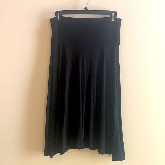 Black Knit Swing Skirt NWOT - Picture 5 of 9